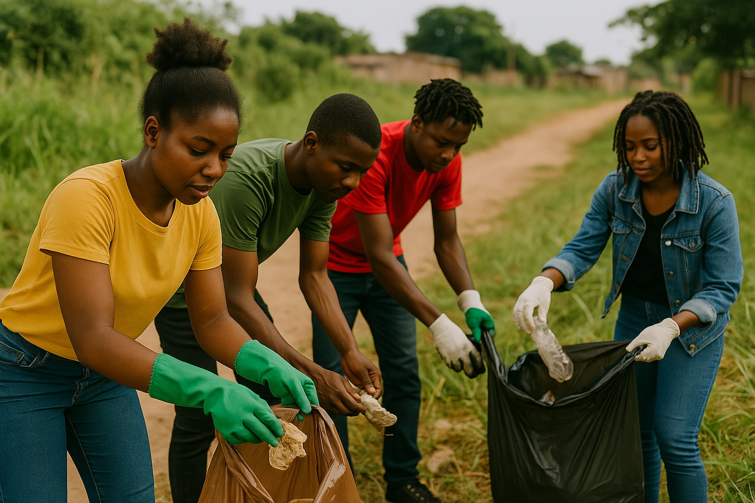 Community cleanup event